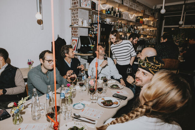 Le dîner « Bons Baisers de Bordeaux »
