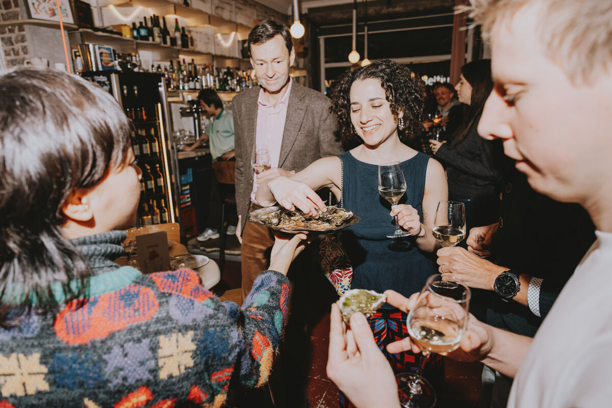 Nog een laatste oester voor on the go?