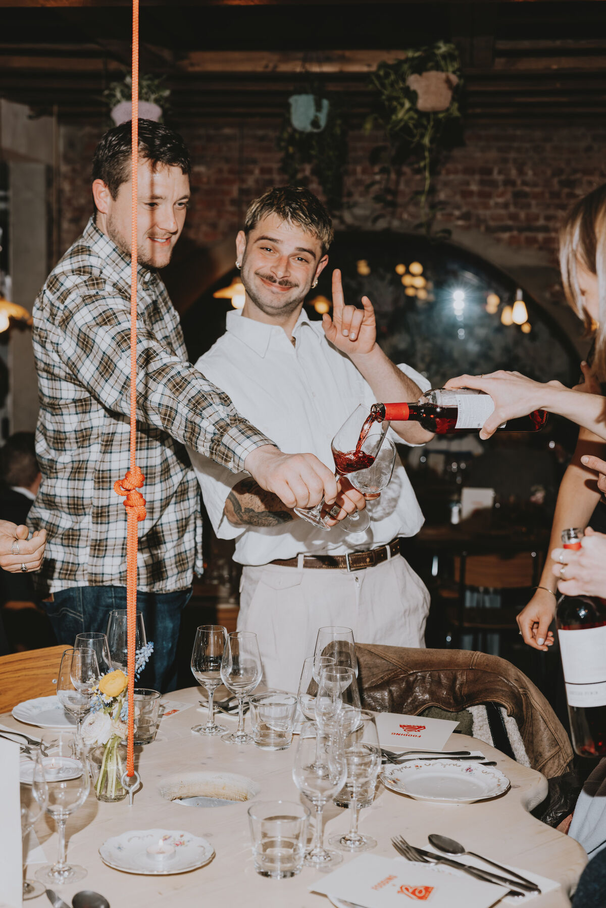 Lekker wijnen met Pierre-Antoine Duhayon (Au Repos de la Montagne) en Marius Junot (Chez Luma).