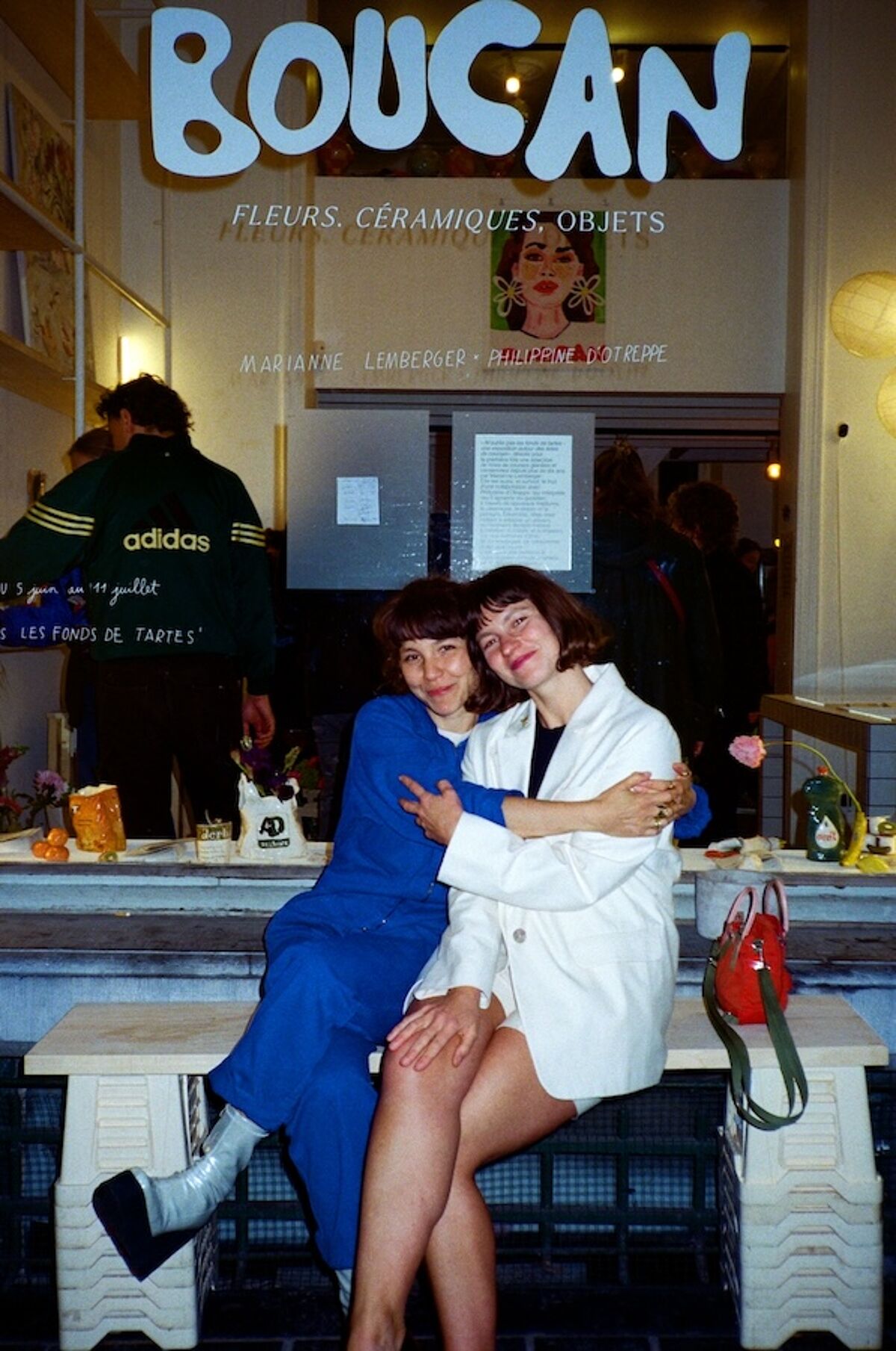 Marianne Lemberger (à gauche) et Philippine d'Otreppe (à droite).